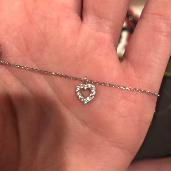 5 Shape Diamond Necklace - Picture 6 of 7